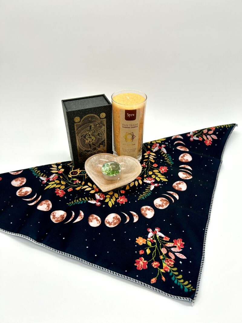 Tarot asztalterítő -  Holdfázis mandalával - Image 3